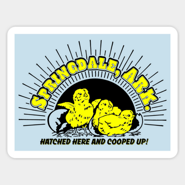 Springdale Chicks Magnet by rt-shirts