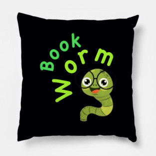 Book Worm Pillow