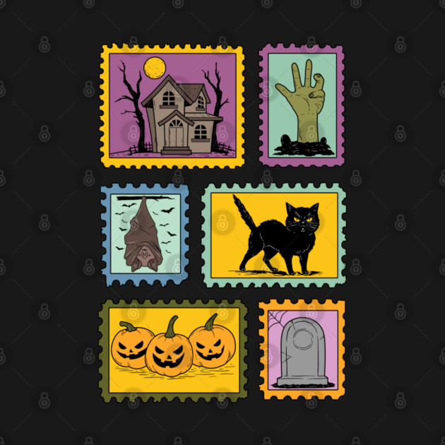 Halloween Stamps by GoshWow®