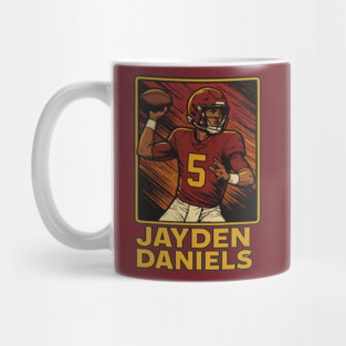 Jayden Daniels - Comic Book Mug