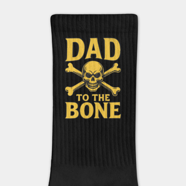 Dad to the Bone Skull Design by Designed By Marty