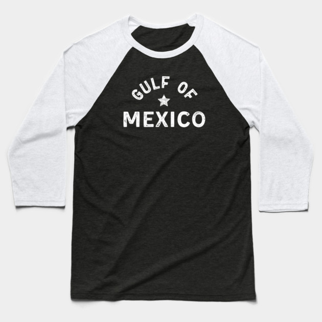 Gulf Of Mexico Baseball T-Shirt by Timeless Chaos