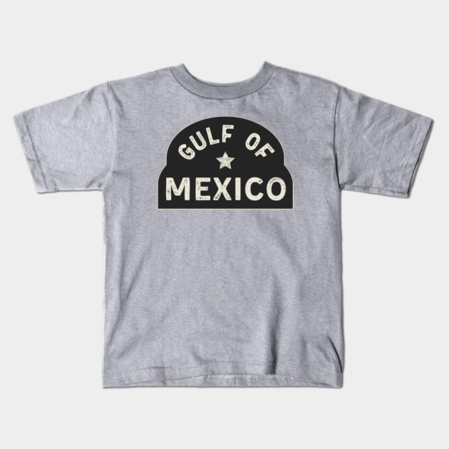 Gulf Of Mexico Kids T-Shirt by Timeless Chaos