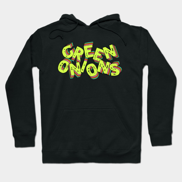 Green Onions Hoodie by Timeless Chaos