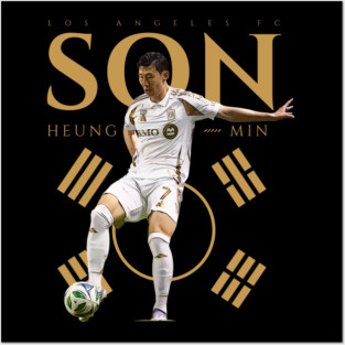 Son Heung Min Posters and Art