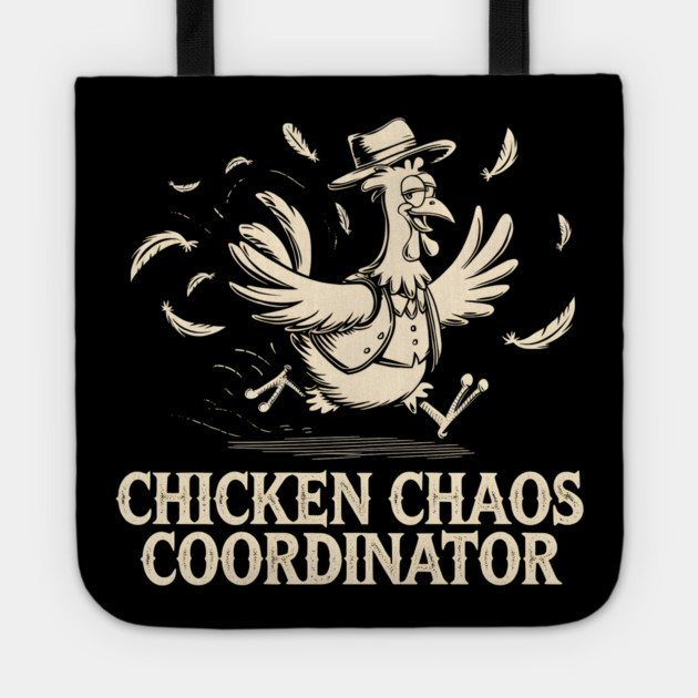 Chicken Chaos Coordinator Tote by MakerMind8.2