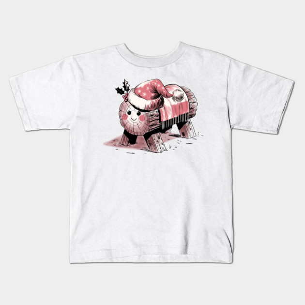 Tió de Nadal Kids T-Shirt by H. R. Sinclair