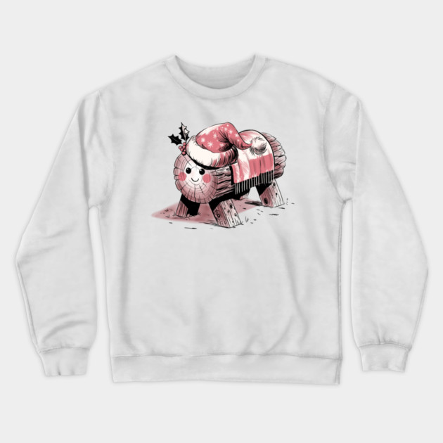 Tió de Nadal Crewneck Sweatshirt by H. R. Sinclair
