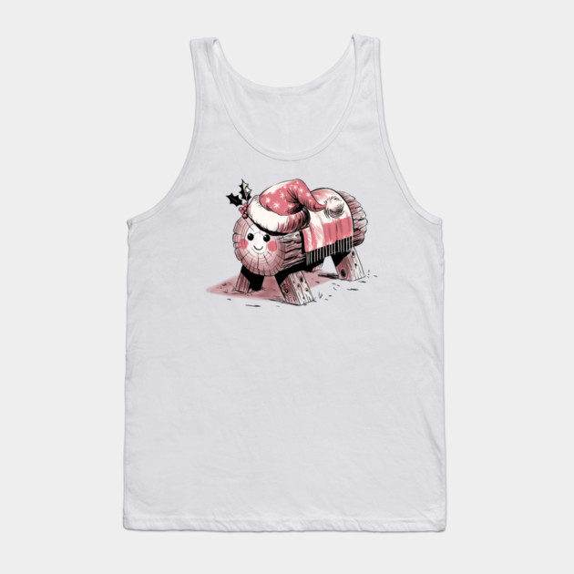 Tió de Nadal Tank Top by H. R. Sinclair