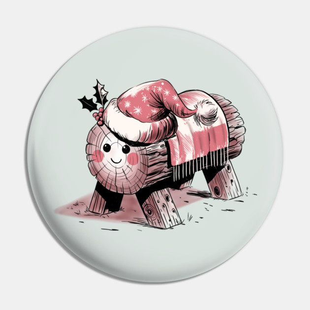 Tió de Nadal Pin by H. R. Sinclair