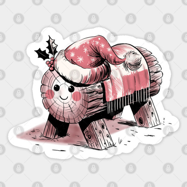 Tió de Nadal Sticker by H. R. Sinclair