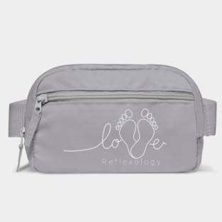 Love Reflexology (white design) Bag