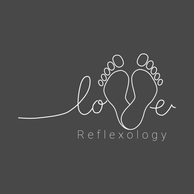 Love Reflexology (white design) by Balanceandharmonyforreflexologists