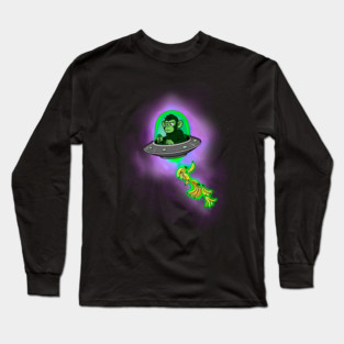 spacemonkey Long Sleeve T-Shirt