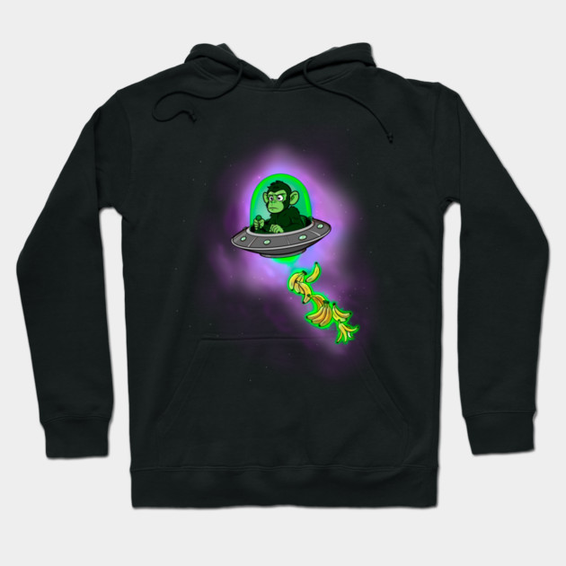 spacemonkey Hoodie by John Wigger