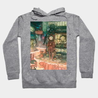 Underwater city Hoodie
