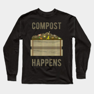 5S Composting Compost Composter (36) Long Sleeve T-Shirt