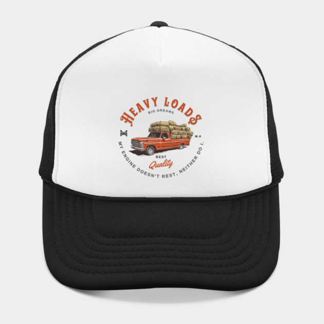 Pickup work truck. Heavy loads, big dreams by monsalveautos