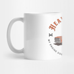 Pickup work truck. Heavy loads, big dreams Mug