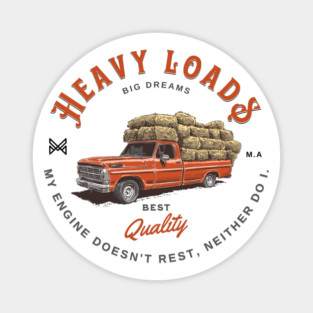 Ford Truck heavy loads Magnet
