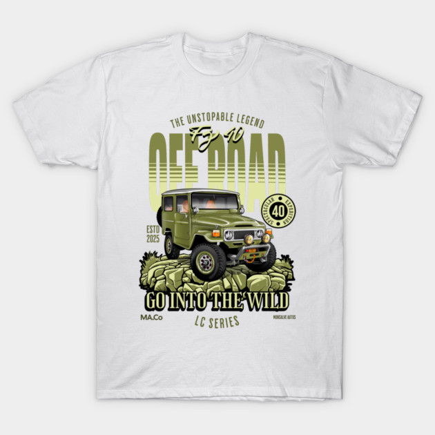 classic toyota fj T-Shirt by monsalveautos