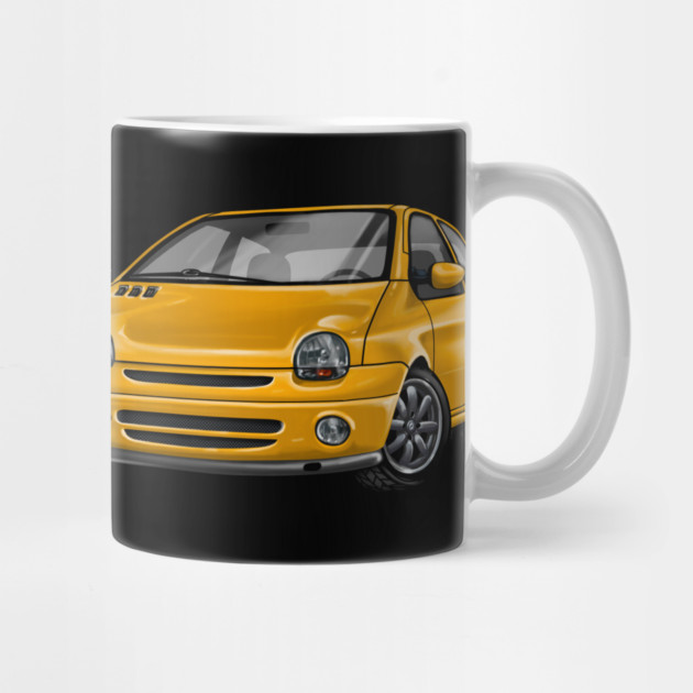 Renault Twingo yellow – Art on Wheels by monsalveautos