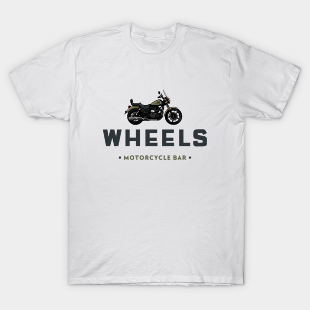 vintage wheels ROYAL ENFIELD SUPER METEOR 650 T-Shirt by monsalveautos