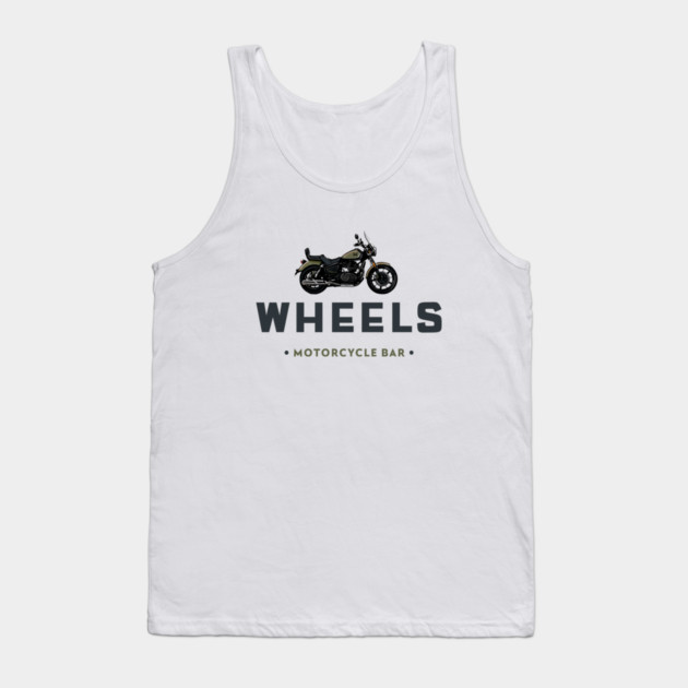 vintage wheels ROYAL ENFIELD SUPER METEOR 650 Tank Top by monsalveautos
