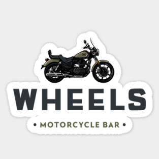royal enfield cafe racer Sticker
