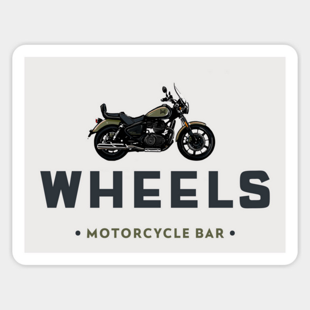 royal enfield cafe racer Magnet by monsalveautos
