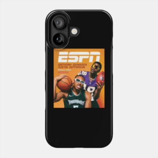 Anthony Edwards Justin Jefferson Minnesota Timberwolves Vikings Phone Case