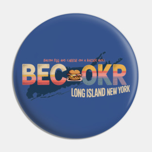 BEC-OKR Powered by Long Island Mornings tee Pin