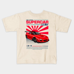 Mazda RX-7 JDM Kids T-Shirt