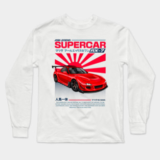 Mazda RX-7 JDM Long Sleeve T-Shirt