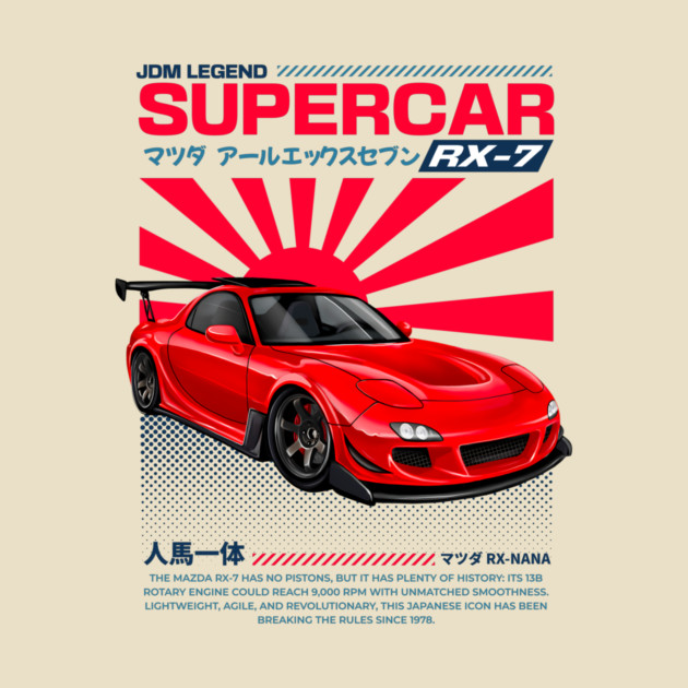 Mazda RX-7 JDM by monsalveautos