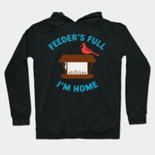 Bird Feeder Backyard Bird Watcher Birdseed Nerd Hoodie