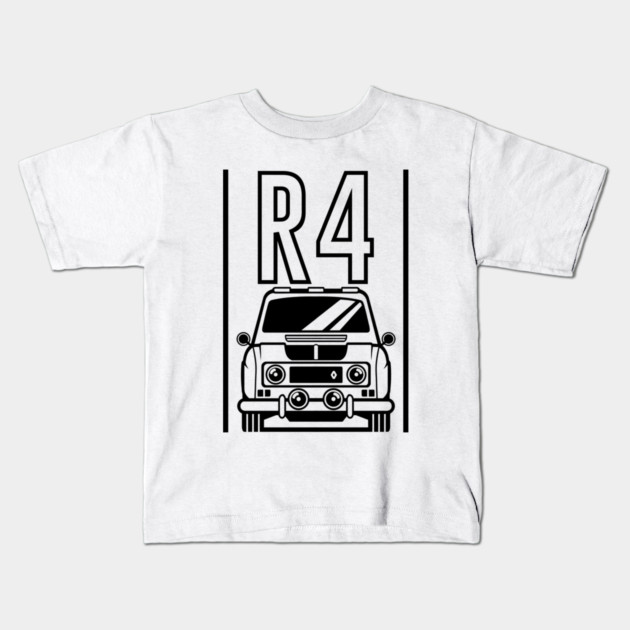 Renault 4 Classic Car | vintage cars Kids T-Shirt by monsalveautos