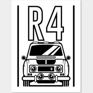 Renault 4 Classic Car | vintage cars Posters and Art