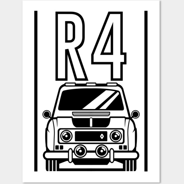 Renault 4 Classic Car | vintage cars Wall Art by monsalveautos