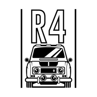 Renault 4 Classic Car | vintage cars T-Shirt