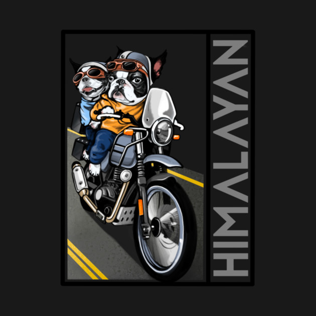 biker dog royal enfield himalayan by monsalveautos