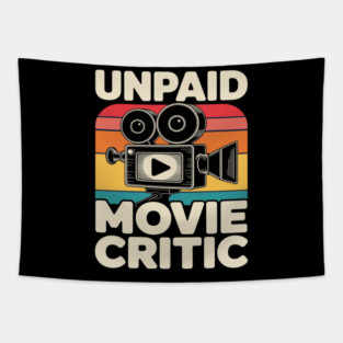 Film Cinema Unpaid Movie Critic Tapestry