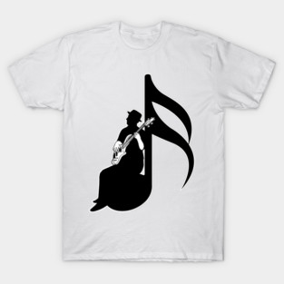 The Bassist and the Sixteenth Note T-Shirt