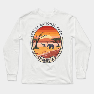 Etosha National Park (Namibia) Long Sleeve T-Shirt