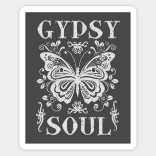 Intricate Boho Butterfly for the Free Spirit Sticker
