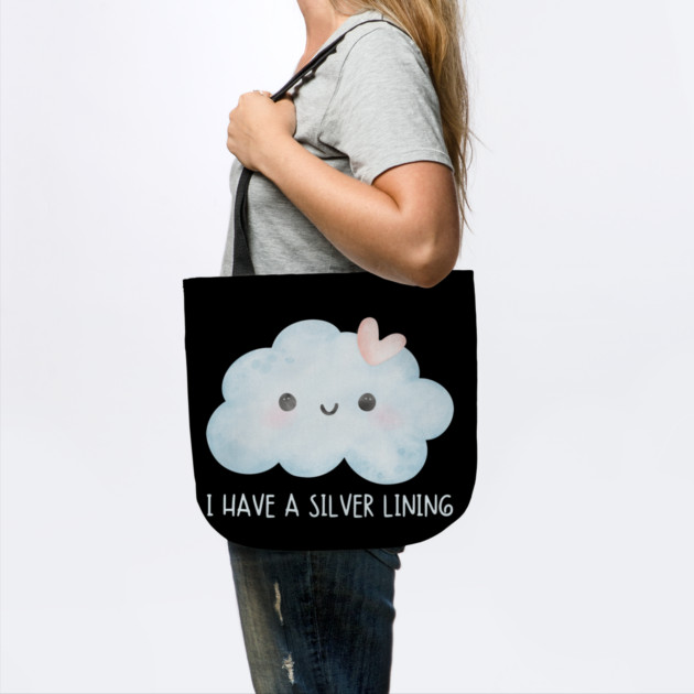 Cute Kawaii Cloud with a Silver Lining by TuncGK