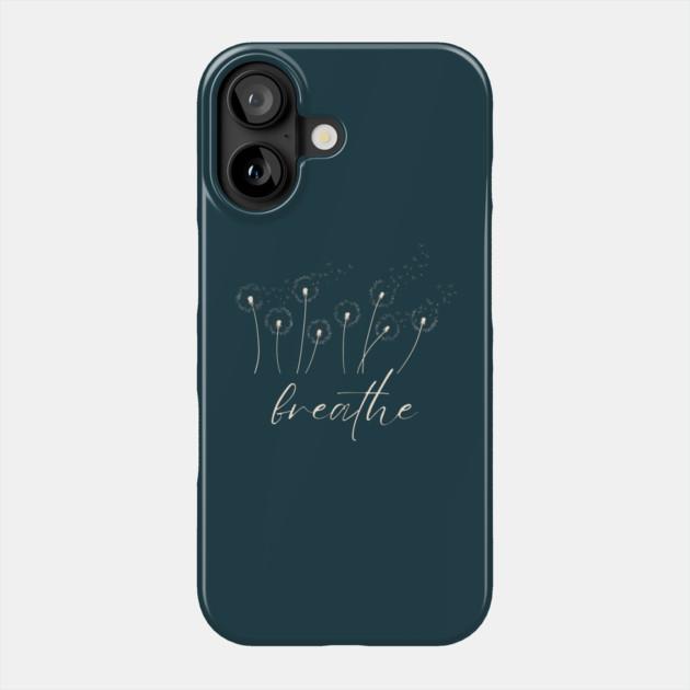 Inspirational Dandelion Lungs for Yoga and Meditation Phone Case by TuncGK