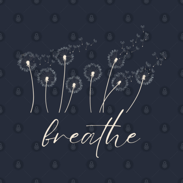 Inspirational Dandelion Lungs for Yoga and Meditation by TuncGK