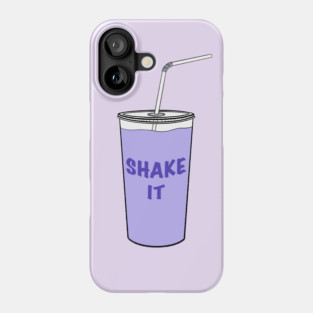 Purple Shake It Milkshake Phone Case
