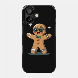 This Cookie Sees The Holidays Clearly with Eyeglasses Phone Case
